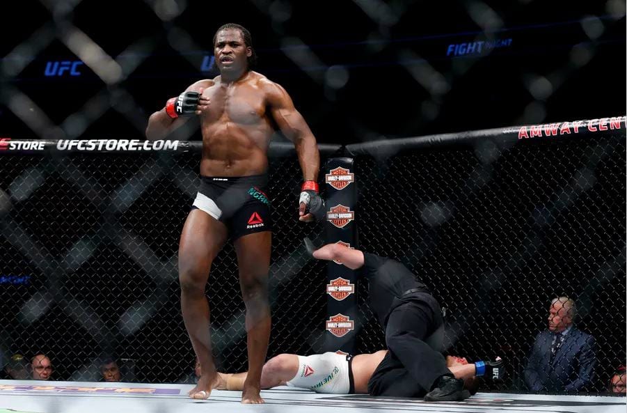 VIDEO: Francis Ngannou KOs Stipe Miocic in High-Stakes UFC Title Fight