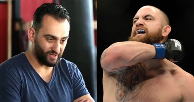 So….Edmond Tarverdyan Isn’t Cornering Travis Browne After All