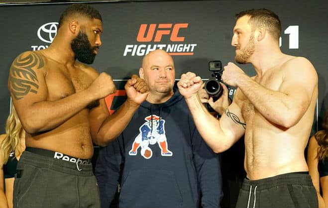 UFC Fight Night 104 Preliminary Card Results: Curtis Blaydes Dominates