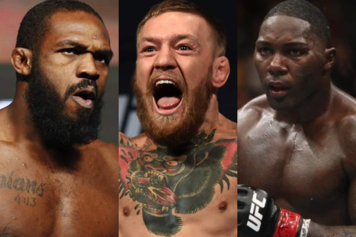 Jon Jones Conor McGregor Anthony Johnson