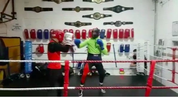 Video: Conor McGregor Sharpening Up His Boxing Skills