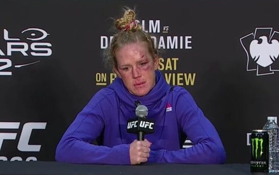 Holly Holm Wants Immediate Rematch With Germaine De Randamie