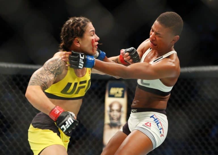 Jessica Andrade Sweeps Scorecards Against Angela Hill In Exciting Scrap