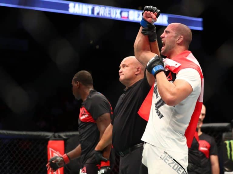 Volkan Oezdemir Hands Ovince Saint Preux Third Straight Loss In Houston