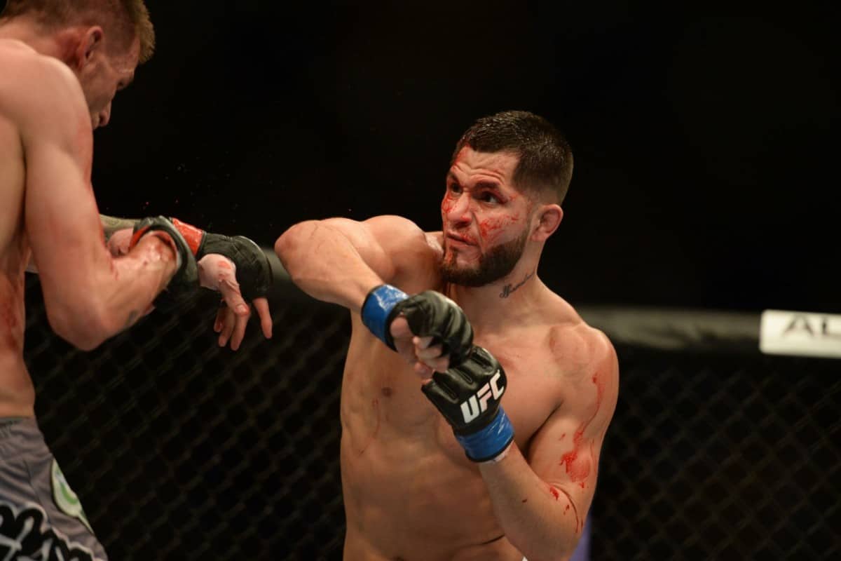 Jorge Masvidal Responds To Leon Edwards' UFC Singapore Callout 2 jorge masvidal throwing an elbow kyle terada usa today sports1