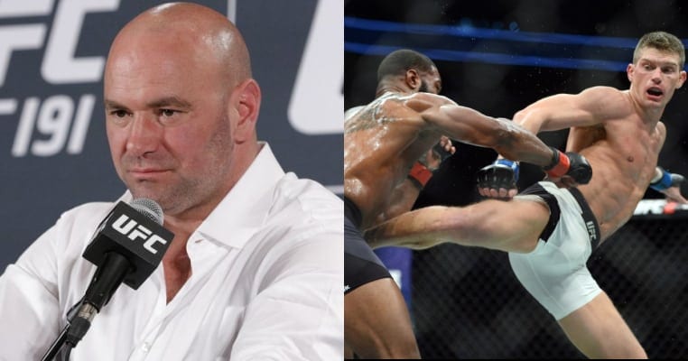 Dana White Reacts To Woodley vs. ‘Wonderboy’ Scores