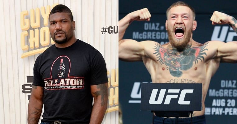Rampage Says He Was The First Conor McGregor – With A Catch
