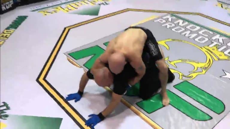 Video: Knocked Out Opponent Submits Ref By Mistake