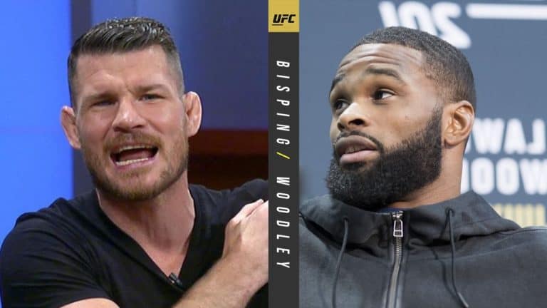 Michael Bisping Reacts To Tyron Woodley’s Latest Callout