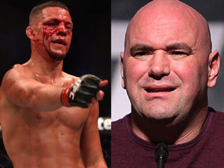 Dana White Reacts To Nate Diaz Wanting To Headline UFC 222