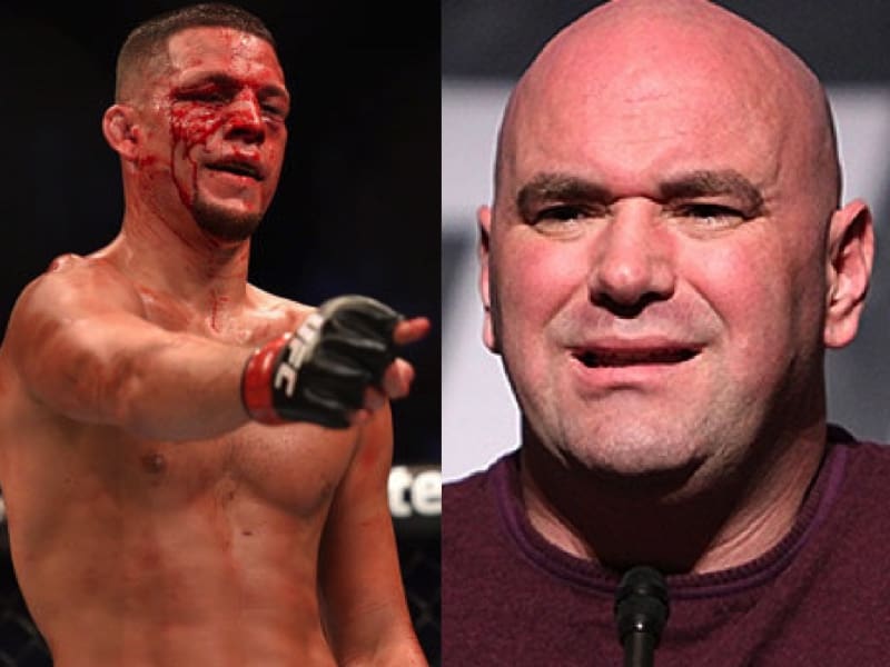 Nate Diaz Dana White