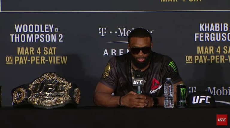 Tyron Woodley Explains Pressure Of Being Champion