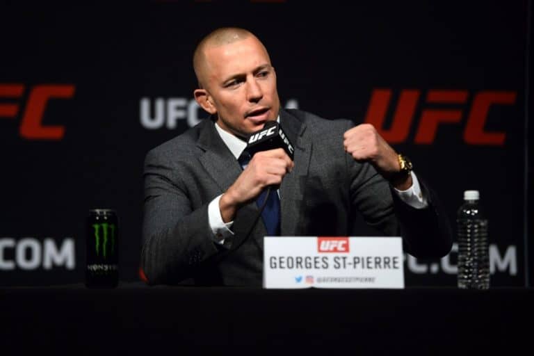 Georges St-Pierre Thinks Dana White Is Just Being Emotional