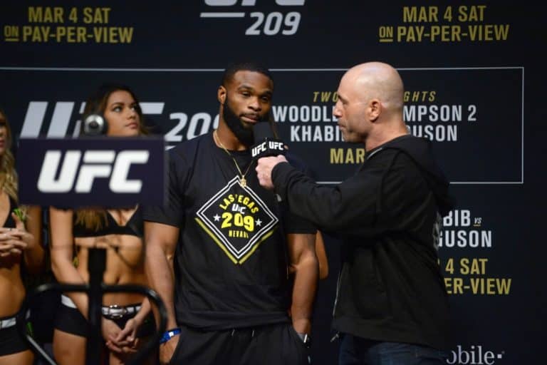 Tyron Woodley Reacts To Interim Title Bout Rumors