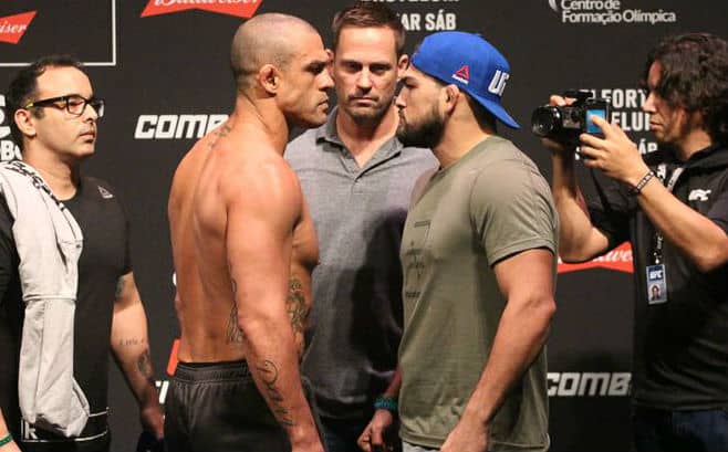 10 Biggest Mismatches In MMA History 9 Vitor Belfort and Kelvin Gastelum