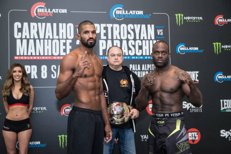 Bellator 176 Results: Rafael Carvalho Finishes Melvin Manhoef With Devastating Head Kick