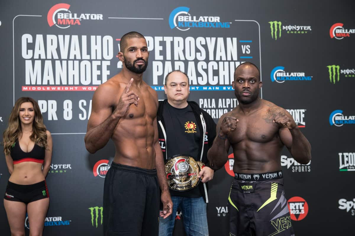 Bellator 176 Results: Rafael Carvalho Finishes Melvin Manhoef With Devastating Head Kick 1 A44I1782