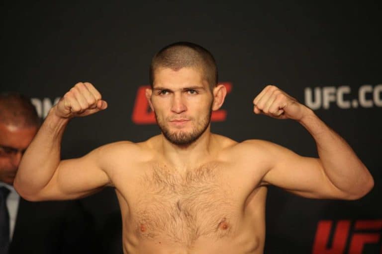 Khabib Nurmagomedov Updates Weight Status Before UFC 229