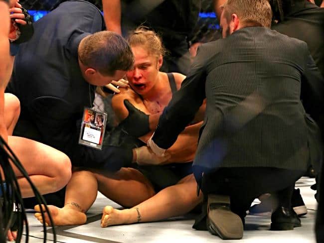 Ronda Rousey Floored