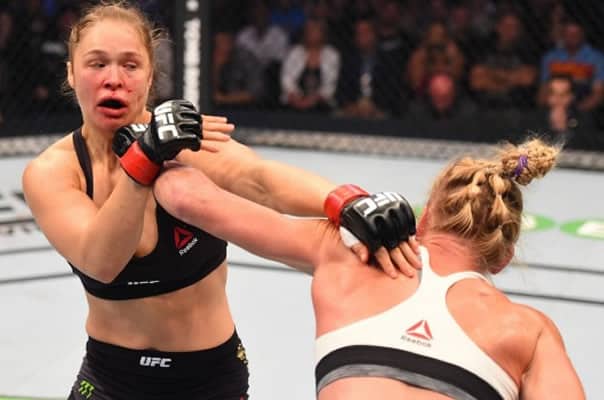 Ronda Rousey Punched