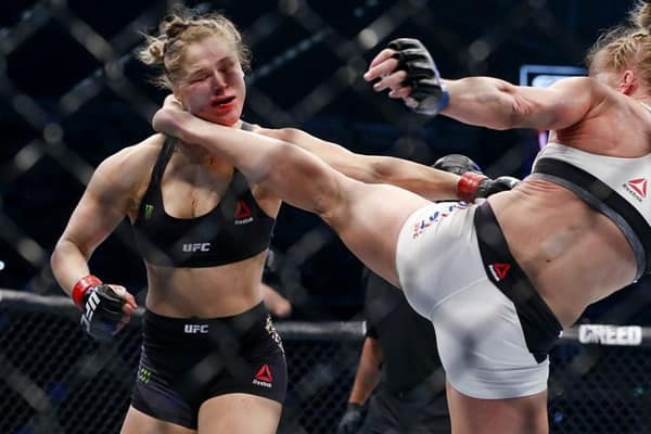 Ronda Rousey Shin Chin