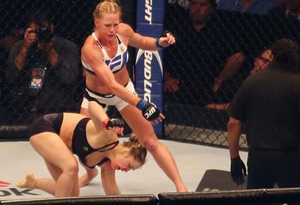 Rousey One Knee