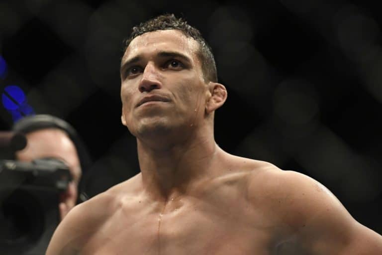 Charles Oliveira Suspended For UFC 210 Post-Fight Celebration