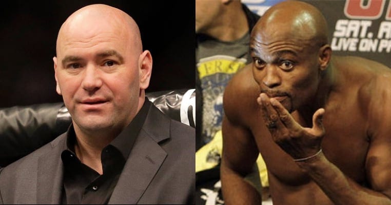 Dana White Reacts To Anderson Silva’s Title Shot Demands