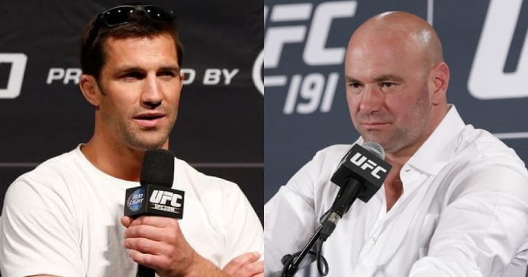 Luke Rockhold Destroys Dana White For Double Standard