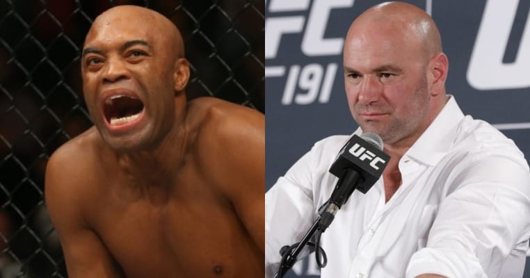 Anderson Silva Destroys Dana White For “Bulls***” Yoel Romero Snub