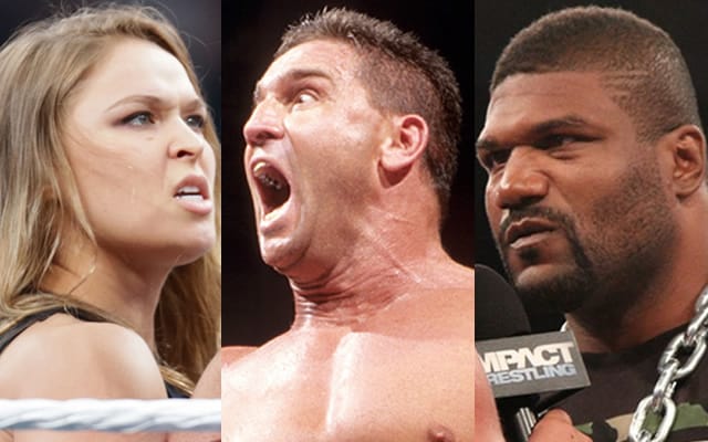 10 UFC Stars Who Crossed Over To Pro-Wrestling