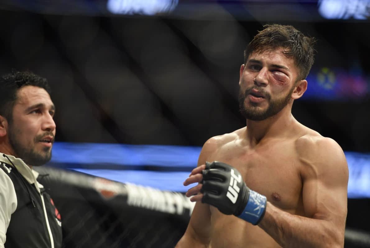 Yair Rodriguez out