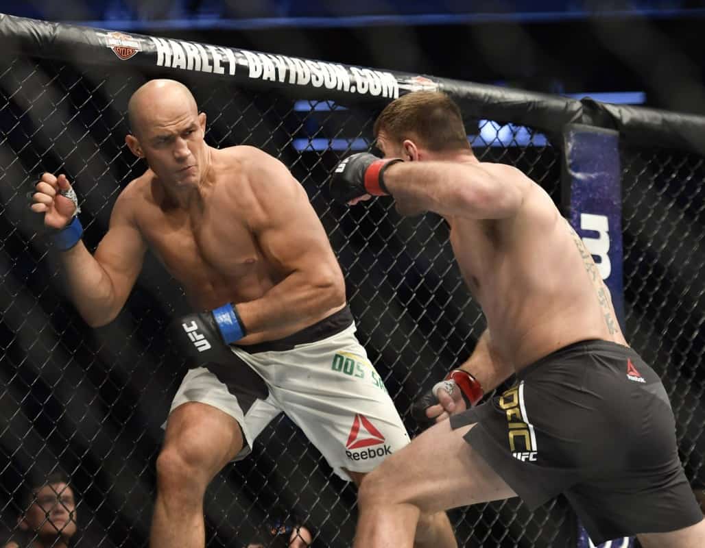 Stipe Miocic vs. Junior Dos Santos Full Fight Video Highlights 1 USATSI 10056628 168382968 lowres