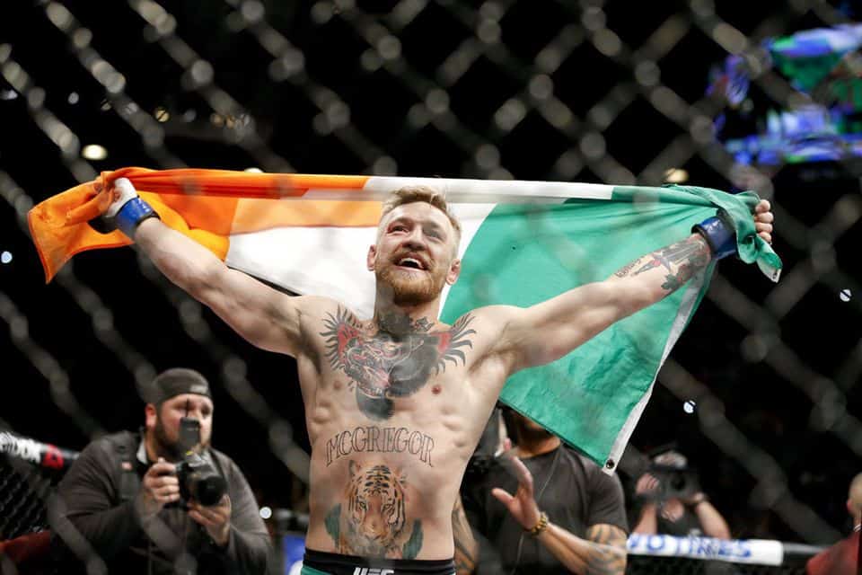 Conor Irish flag