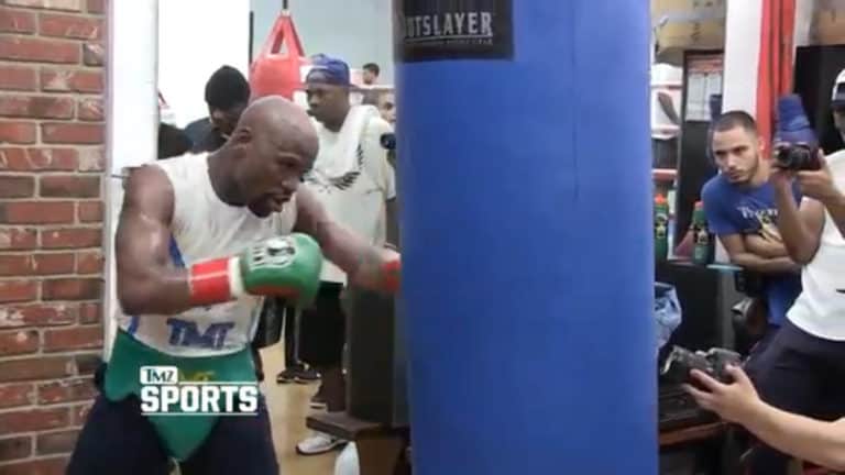 The Con Is On? Mayweather Releases Cryptic Training Video