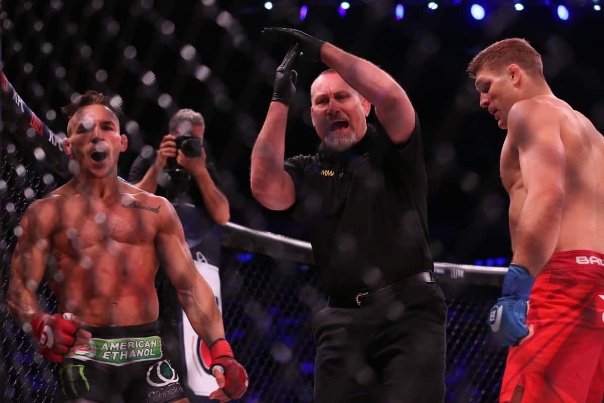 Michael Chandler: Primus Can Walk Around With His 'Hefner Jacket & Fake Belt' 1 USATSI 10130101 168382968 lowres