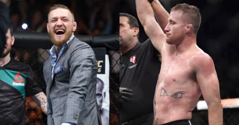 Conor McGregor Reacts To Justin Gaethje’s Insane UFC Debut