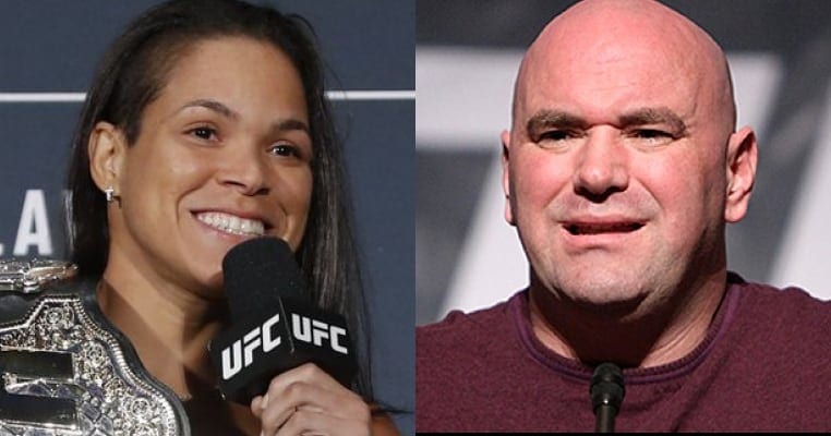 Amanda Nunes’ Team Responds To Dana White’s ’90 Percent’ Comments