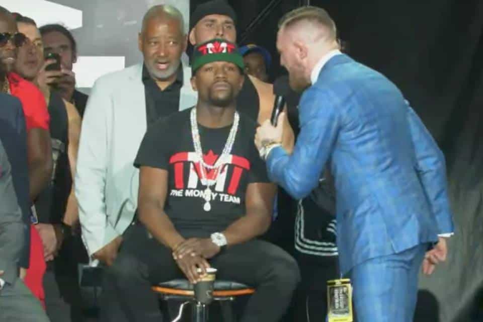 Conor McGregor and Floyd Mayweather