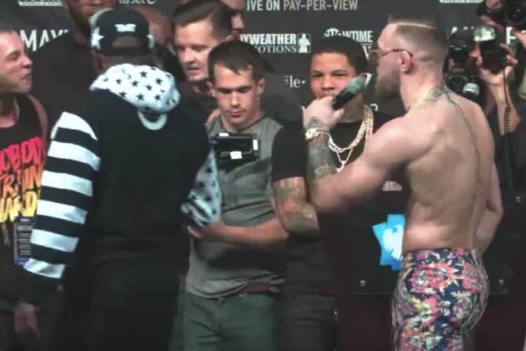 Conor McGregor Issues Warning To Floyd Mayweather’s ‘Juicehead’ Bodyguards