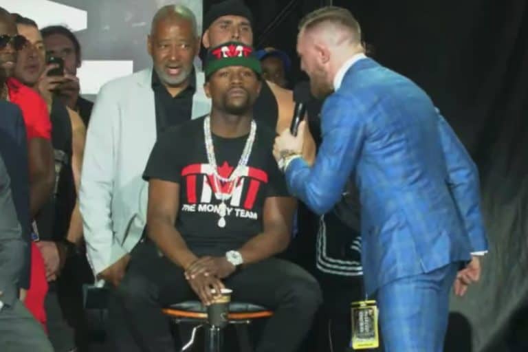 Conor McGregor Fires Shots At Mayweather’s Domestic Abuse History