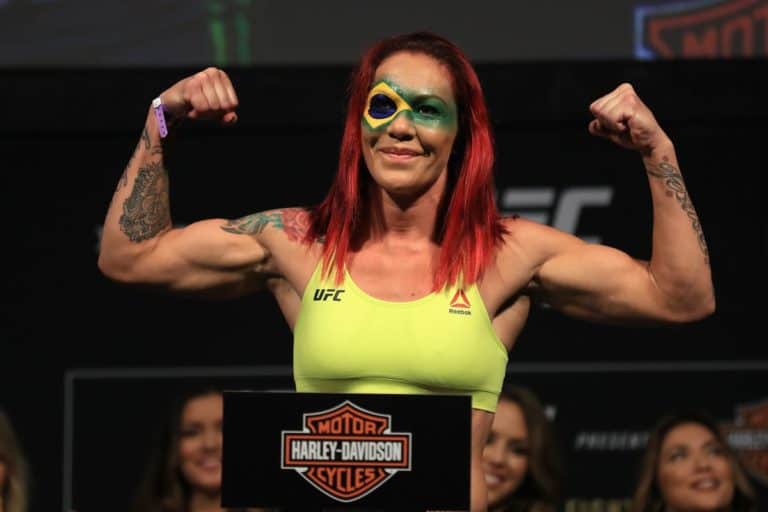 Watch: Cris Cyborg Attempts Ben Askren’s Watermelon  Challenge