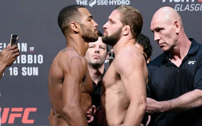 UFC Fight Night Glasgow Preliminary Results: Danny Roberts KOs Bobby Nash