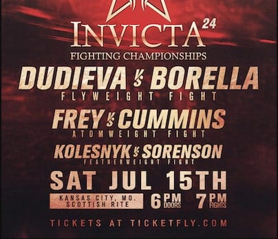 Invicta FC 24 Weigh-In Results