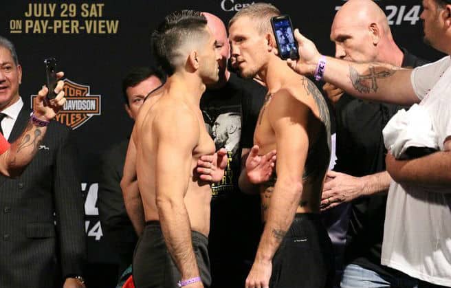 Ricardo Lamas and Jason Knight