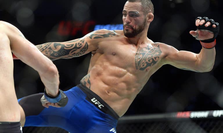 Highlights: Santiago Ponzinibbio Drops Mike Perry With Spinning Backfist