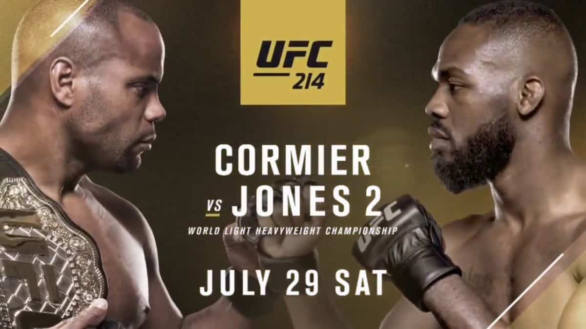 Ufc 214 Fightcard Ufc 214 Fightcard