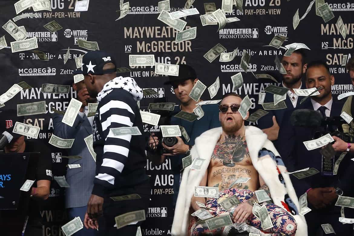 Former UFC Champ: McGregor vs. Mayweather Could Beat Ali-Frazier 1 USATSI 10158587 168382968 lowres