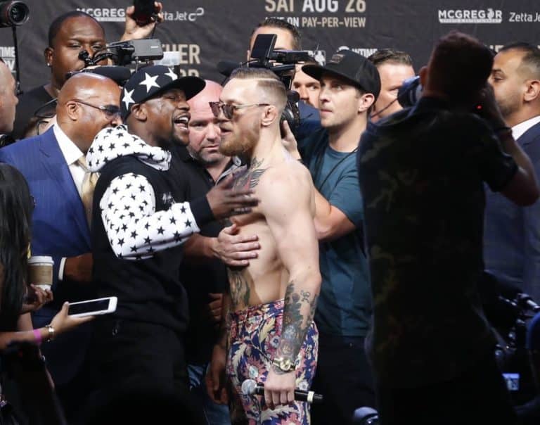 Dana White Given ‘Specific Directions’ Regarding May-Mac Staredowns