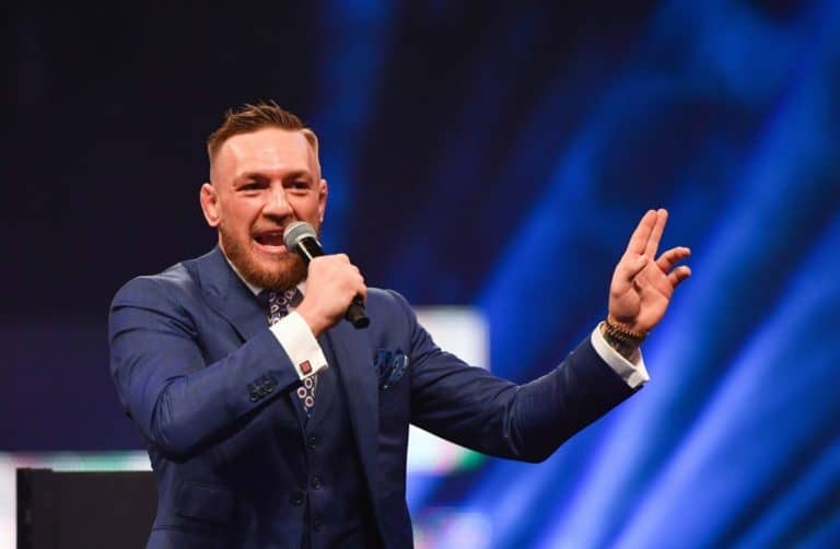 Video: Conor McGregor Motivates Irish Boxing Champion In Boston